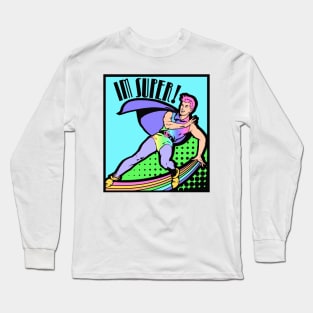 Rainbow Surfer Long Sleeve T-Shirt